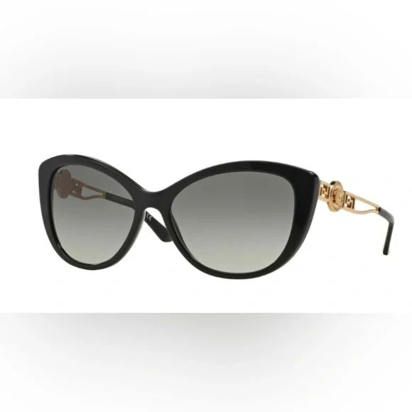Versace | Accessories | Versace Black Cat Eye Gold Medusa  display picture 2